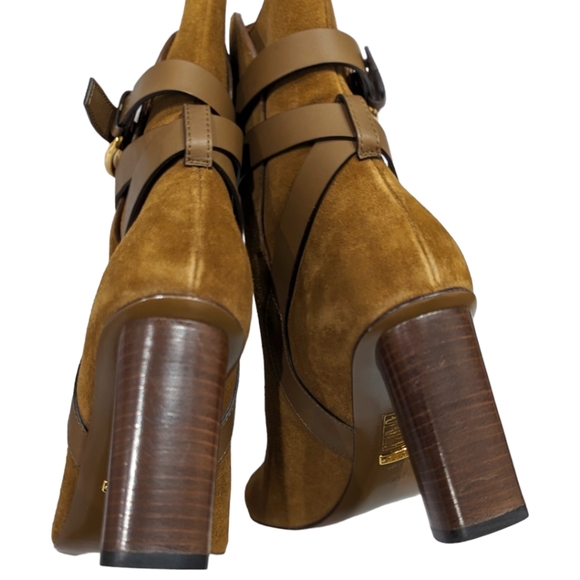 Authentic Gucci Maori Lifford Heeled Boots 35.5 - Picture 14 of 16